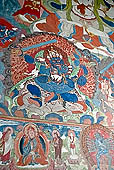 Ladakh - Basgo Gompa, 16th century mural paintings 